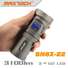 Maxtoch SN6X-22 U2 3 * 18650 Bateria Pack polícia Superbright lanterna